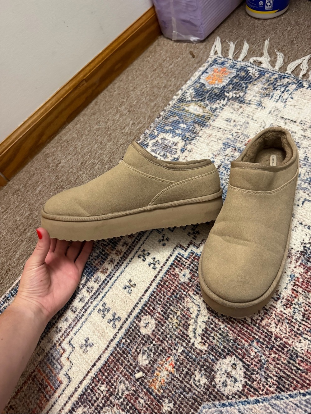 Women’s American Eagle Platform Slippers